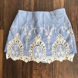 LF Chambray Skort